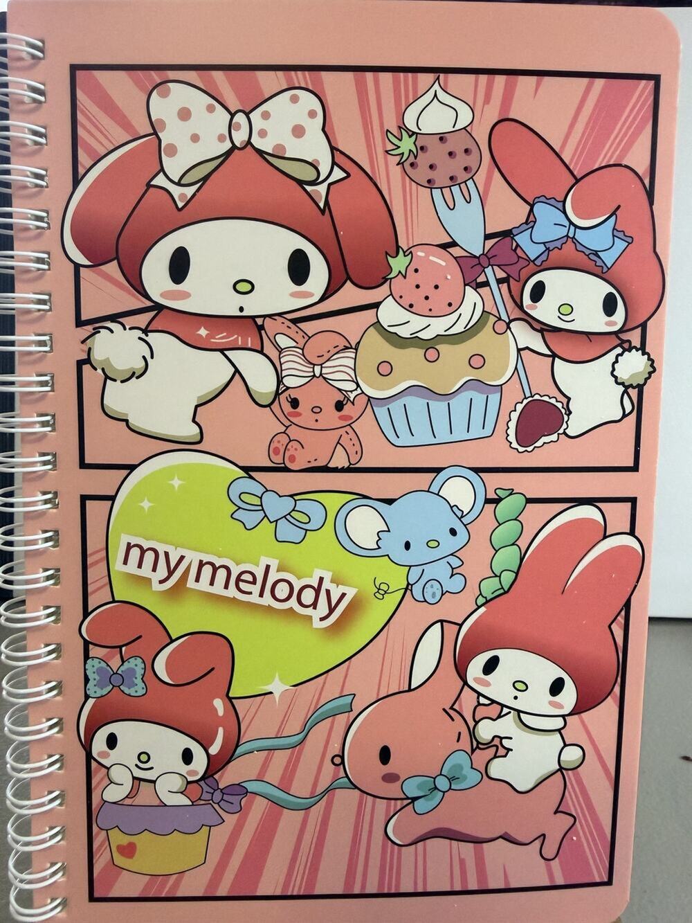 #MM-780 My Melody Spiral Notebook